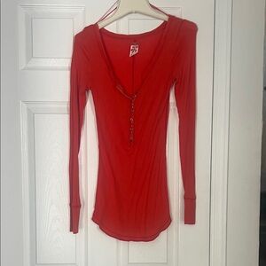 Free People Long Sleeve Women's Top